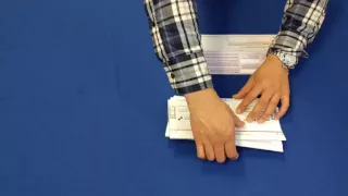 How to fold and return your Vote-by-Mail Ballot