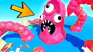 GIANT SQUID MONSTER CRUSHES THE TOWN! | Tiny Town VR HTC Vive Gameplay