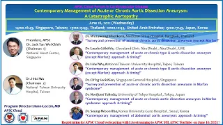 Contemporary management of Acute or Chronic aortic Dissection Aneurysm: A Catastrophic Aortopathy