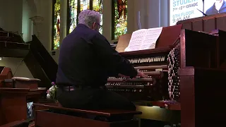 Postlude Toccata from Suite Gothique by Leon Boellmann; FUMC Houston, 4/21/2024