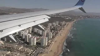 MY LANDING @ ALICANTE AIRPORT (ALC) #pilot #tui #cabincrew #aviation #b737 #boeing #dsa #boeing737