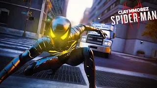 Anti-Ock Suit Free Roam! Aggressive Combat Patrol w/ Gadgets Takedown (Spiderman PS4 Spectacular)