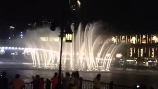 Dubai fountain Whitney Houston I will always love you