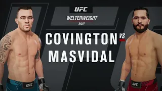 EA UFC 4: Colby Covington vs. Jorge Masvidal UFC 272 Prediction