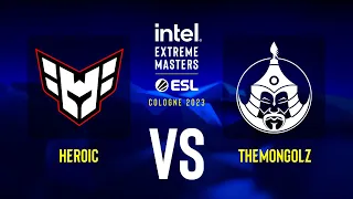 Heroic vs. TheMongolz - Map 1 [Mirage] - IEM Cologne 2023 - Group A