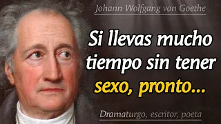 Citas de Goethe que es mejor conocer de joven para no Arrepentirse en la vejez