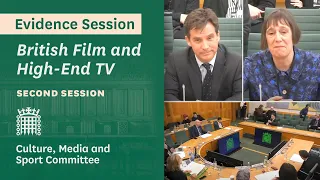 British Film and High-End TV Second Session - Culture, Media and Sport Committee - 21 February 2024