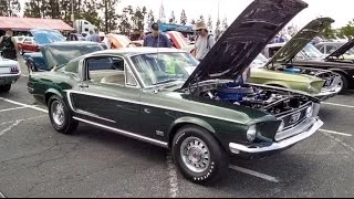 Flawless!1968 Ford Mustang GT 428 Cobra Jet Concours Restored Fabulous Fords Forever Show 2014