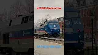 NYCRR’s Harlem Line Is A Scenic Commuter Rail Line!😀 Operated Today, By Metro North!