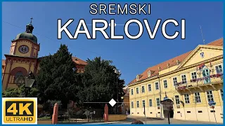 [4K] Sremski Karlovci - Serbia🇷🇸Walking Tour - Town Centre