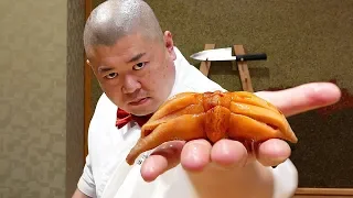 Японская еда - $300 потрясающие суши Teruzushi SUSHIBAE Япония