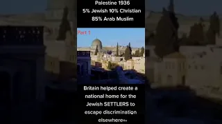 Palestine 1936 - old video