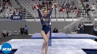 Natalie Wojcik beam routine — 2021 NCAA gymnastics championship