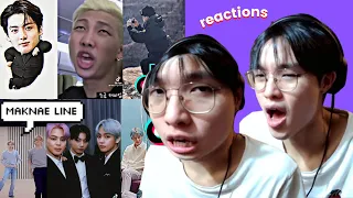 BTS and VMINKOOK TIKTOK edits (reactions) RM JIN SUGA JHOPE JIMIN TAEHYUNG JUNGKOOK (방탄소년단) powerful