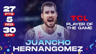 Juancho HERNANGOMEZ 🇪🇸 | 27 PTS | 5 REB | 30 EFF | TCL Player of the Game vs. France