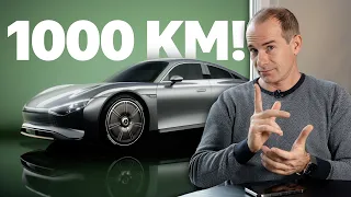 Mercedes EQXX - 1000 KM hatótávval