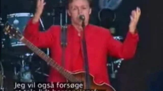 Paul McCartney Live At The Forum Stadium, Horsens, Denmark (Tuesday 8th June 2004)