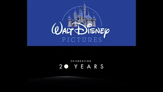 Walt Disney Pictures/Pixar Animation Studios ("20 Years" variant) Logo Remakes (July 2022 Update)