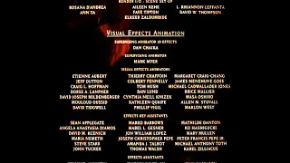 Tarzan Credits in Canadian French Crédits en Français Créditos en francés canadiense