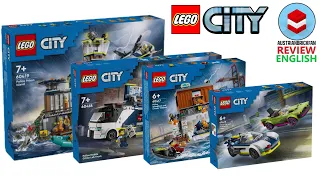 All LEGO City Police sets January 2024 Compilation/Collection Review English