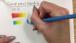 How to Blend Colored Pencils