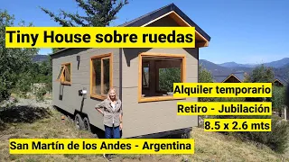 Mujer invierte en Tiny House para Alquilar por Airbnb y Complementar su Jubilación