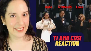 First time listening to Ti amo così | Dimash, Lara Fabian, Aida Garifullina - Reaction & Analysis🥰