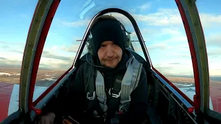 Полет на Як-52. Невесомость, бочки / Yak-52. zero-G