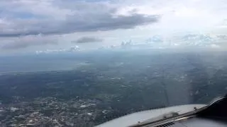 Manila landing pilots view rpll runway 24