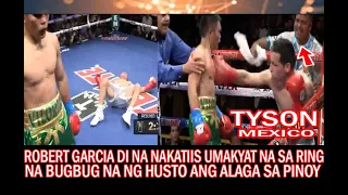 TRAINER NA SI ROBERT GARCIA DI NA NAKATIIS INAWAT NA ANG LABAN! BUGBUG ANG ALAGA SA PINOY