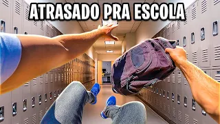 ATRASADO PARA A ESCOLA! (POV)