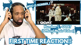 Number_i - GOAT (Official Music Video) | FIRST TIME REACTION!!!