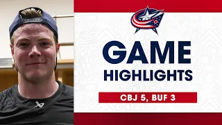 Boone Jenner Scores UNBELIEVABLE Goal and Eric Robinson Gets a Hat Trick | Game Highlights (2/28/23)