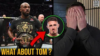 Jon Jones Fires Back at Tom Aspinall…