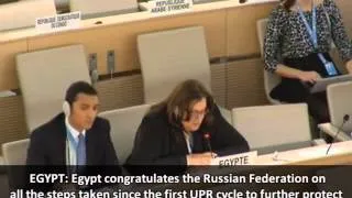 UN Human Rights Council UPR of Russia