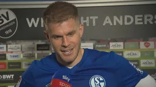 SV Sandhausen - Schalke: Simon Terodde verliert seine Stimme nach Last-Minute-Tor