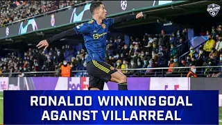 villareal 0-2 man united extended highlights all goals