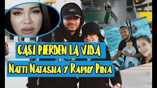 CASI PIERDEN LA VIDA Natti Natasha y Raphy Pina iban a viajar en el mismo avión de FLOW LA MOVIE