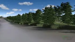 Blender Rendering Animation of Leisure Village