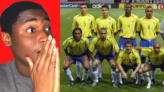 Football Fan Reacts To Legendary Skills From The Brazilian Team