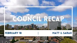 February 15 City Council Recap