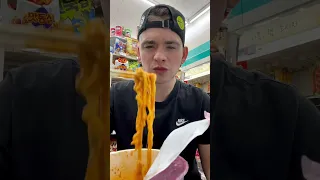 3AM Buldak Ramen Korean Convenience Store  #shorts #korea #asmr