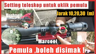 Tutorial cara setting teleskop dengan mudah dua unit sekaligus ‼️ UKLIK