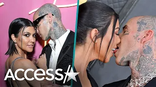 Kourtney Kardashian's Kids Tell Her & Travis Barker To STOP French Kissing