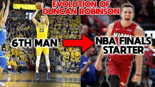 Evolution of Duncan Robinson