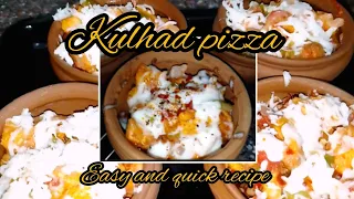 Street style kulhad Pizza 🍕|Easy and Quick Recipe|घर पर बनाएं आसानी से कुल्हड़ पिज्जा |