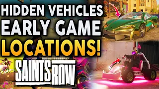 Saints Row - 3 HIDDEN Vehicles You Need To Get At The Start Of The Game! Go Kart, Helicopter & MORE!