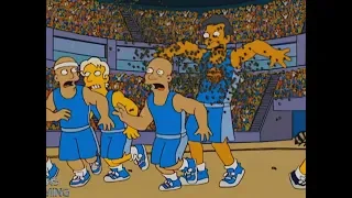 THE SIMPSONS - The Competition Floor Was Badly Attacked By Bees !