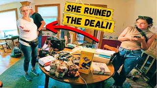 DON'T DO THIS AT ESTATE SALES... @thehomeschoolingpicker​