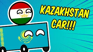 Kazakhstan Car!!! - Countryball